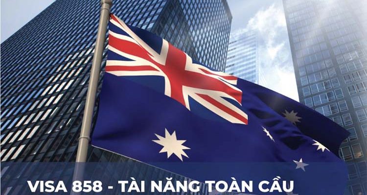 chương trình định cư Úc visa 858