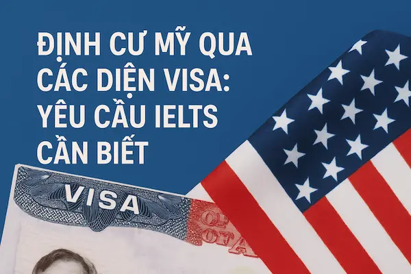 Định Cư Mỹ Qua Các Diện Visa: Yêu Cầu IELTS Cần Biết