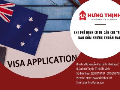 Chi phí định cư Úc cần chi trả và bao gồm những khoản nào?