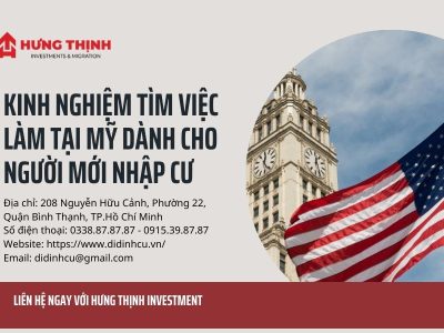 Kinh nghiệm tìm việc làm tại Mỹ dành cho người mới nhập cư