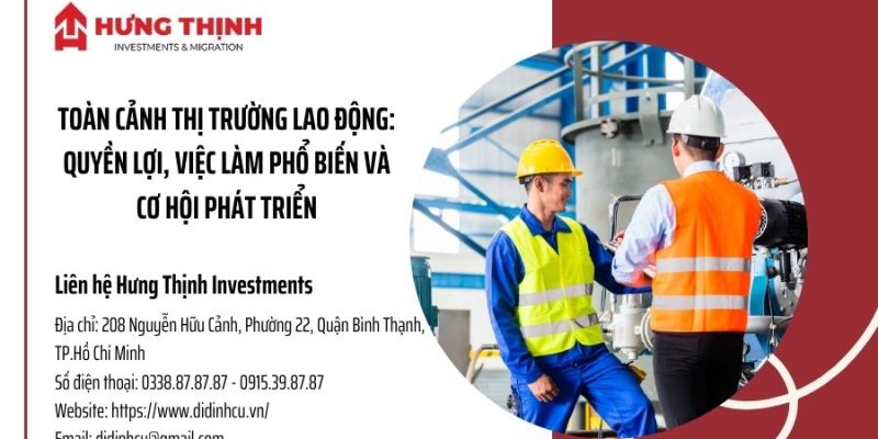 Toàn cảnh thị trường lao động Nhập Cư Mỹ Hiện Nay