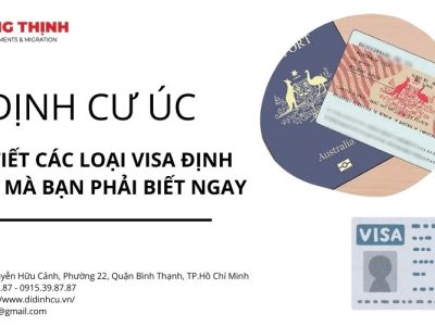 Các loại visa định cư Úc phổ biến, chính sách định cư mới