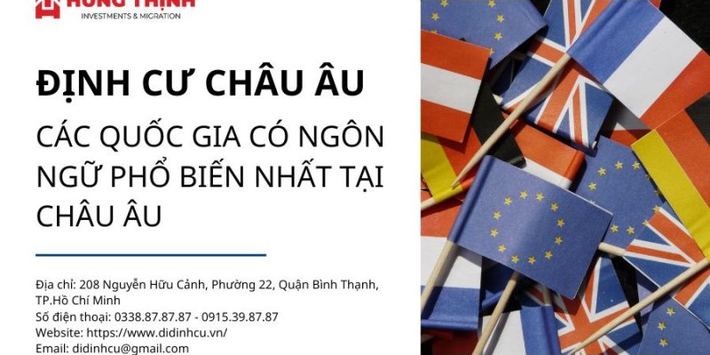Tìm hiểu các quốc gia có ngôn ngữ phổ biến nhất tại Châu Âu