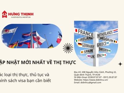 Thị thực là gì? 4 loại thị thực, thủ tục, chính sách visa