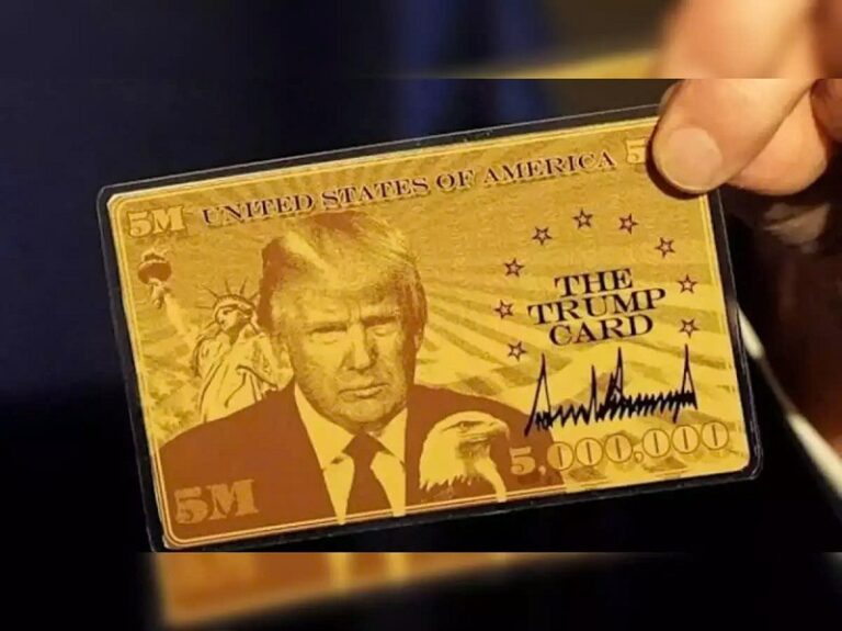 Trump tung ra Thẻ Vàng 5 Triệu USD như một con đường dẫn đến quyền công dân Hoa Kỳ 6 Thẻ Vàng 5 Triệu USD