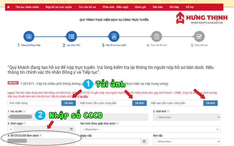 Làm hộ chiếu online: Hướng dẫn nhanh gọn, mới nhất 2025 15 làm hộ chiếu online