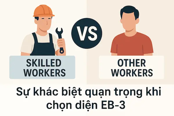 Skilled Workers vs Other Workers: Sự khác biệt quan trọng khi chọn diện EB-3