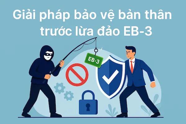 Rủi ro lừa đảo trong EB-3: Cách nhận diện hợp đồng giả & công ty ảo 10 Giải pháp bảo vệ bản thân trước lừa đảo EB-3