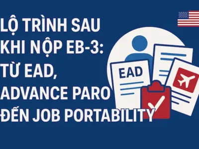 Lộ trình sau khi nộp EB-3: Từ EAD, Advance Parole đến Job Portability
