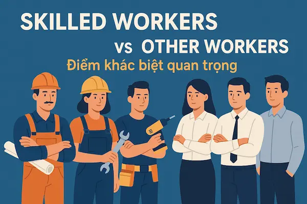 Skilled Workers vs Other Workers: Điểm khác biệt quan trọng