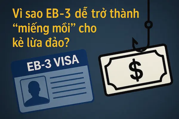 Rủi ro lừa đảo trong EB-3: Cách nhận diện hợp đồng giả & công ty ảo 6 Vì sao EB-3 dễ trở thành “miếng mồi” cho kẻ lừa đảo?