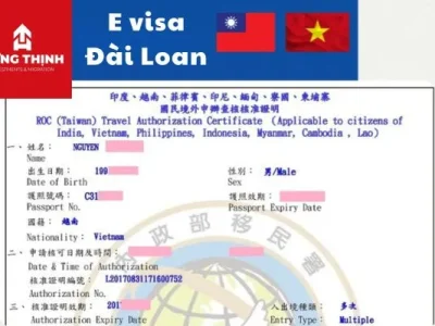 E-visa Đài Loan 2026: Điều kiện, hồ sơ, chi phí & thời gian xét duyệt mới nhất