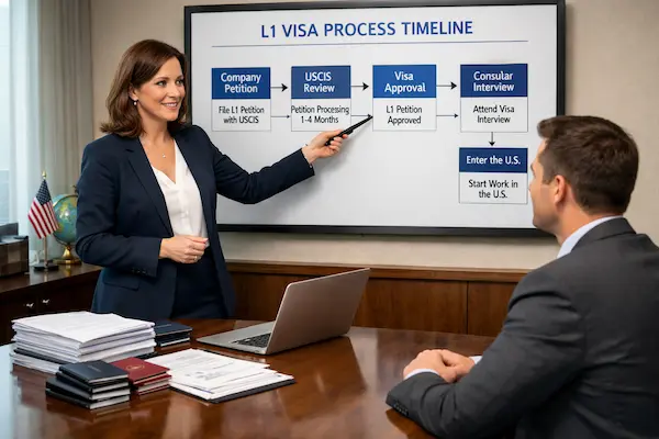 Thủ tục xin visa L1