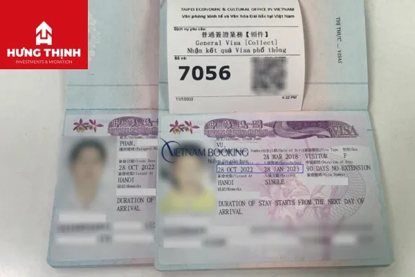 Hướng dẫn cách xin visa Đài Loan chi tiết, cập nhật mới nhất 2026 7 Visa thăm thân Đài Loan